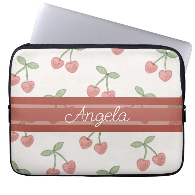 Funda Para Portátil Squerido Cherries (Frente)