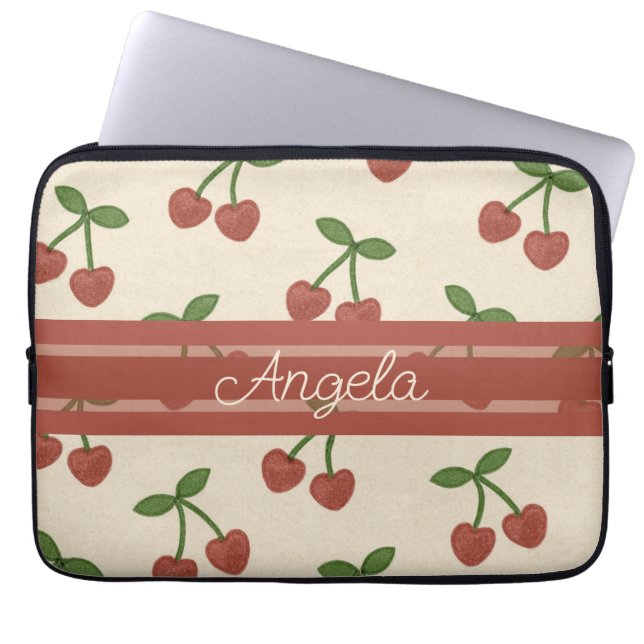Funda Para Portátil Squerido Cherries (Frente)