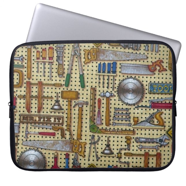 Funda para portátil Sr. Fix It Manitas (Frente)