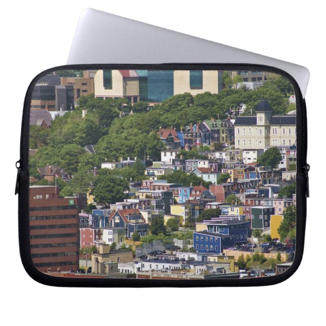 Funda Para Portátil St. John's, Terranova, Canadá, (Frente)