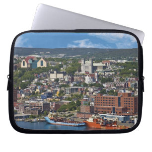 Funda Para Portátil St. John's, Terranova, Canadá, la costa