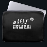 Funda Para Portátil Stand Up If You Love The Darts<br><div class="desc">Stand Up If You Love The Darts</div>