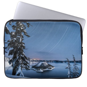 Funda Para Portátil Star Trails Parque nacional Lago Crater