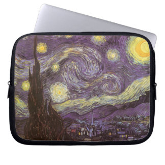 Funda Para Portátil Starry Night by Vincent van Gogh, Vintage Fine Art