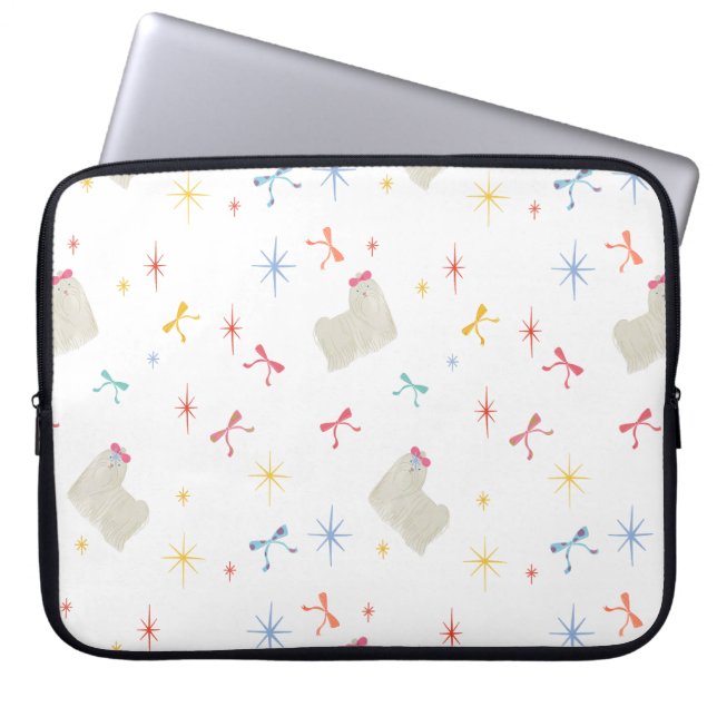 Funda Para Portátil Starry Sparkle Cute Puppy (Frente)