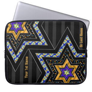Funda Para Portátil STARS de David y Stripes v1 (Personalizado)