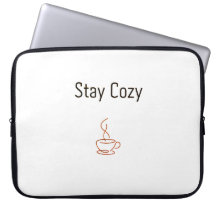 Funda para Portátil Stay Cozy | Estética Minimalis