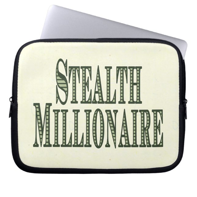 Funda Para Portátil Stealth Millionaire (Frente)