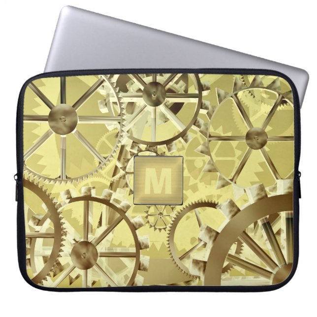Funda Para Portátil Steampunk (Frente)