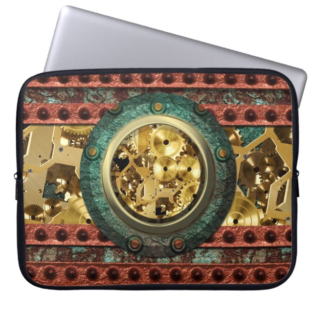 Funda para portátil Steampunk 4B/4A (Frente)