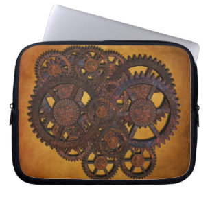 Funda Para Portátil Steampunk Rusty Gears