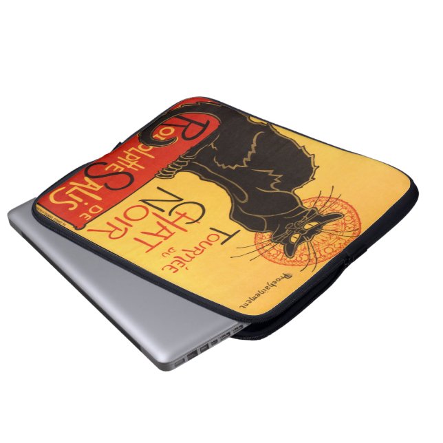 Funda Para Portátil Steinlen: Charla Noir (Inferior anverso)