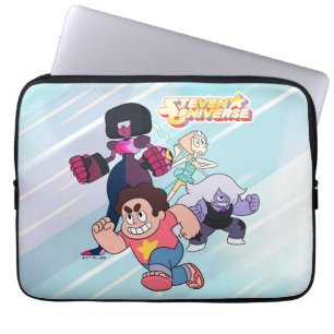 Funda Para Portátil Steven Universe   Acción del Grupo Crystal Gem