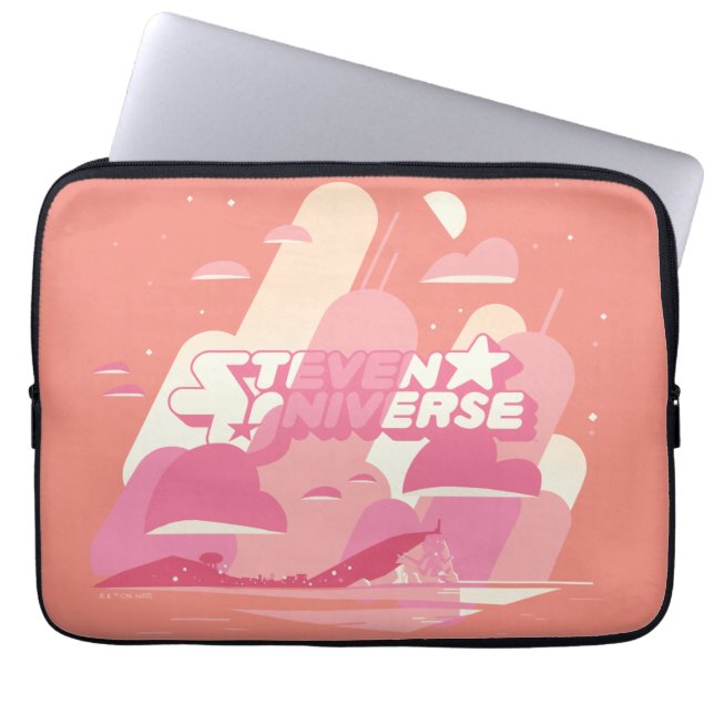 Funda Para Portátil Steven Universe | Ciudad de la playa (Frente)