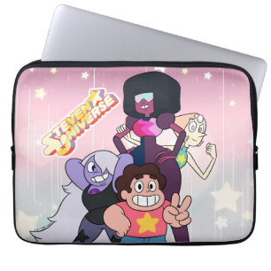 Funda Para Portátil Steven Universe   Pose del grupo de gemas de crist