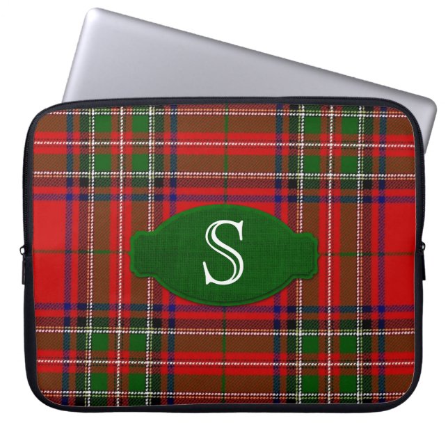 Funda Para Portátil Stewart Tartan Lap Top Laptop Sleeve (Frente)