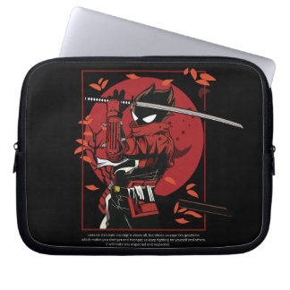 Funda Para Portátil Stickman Samurai