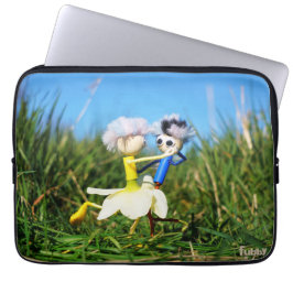 Funda Para Portátil Stijldansende Fubby's in Narcissen jurk.