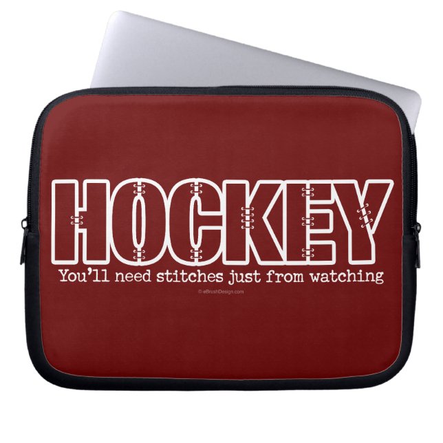 Funda Para Portátil Stitks de hockey (Frente)