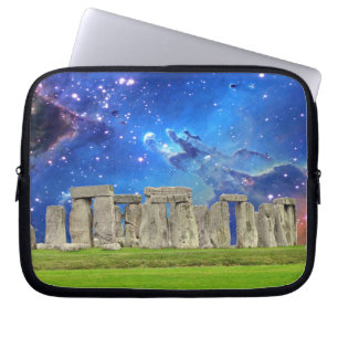 Funda Para Portátil Stonehenge y las estrellas del antiguo sitio histó
