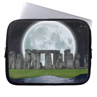 Funda Para Portátil Stonehenge y Moon Antiguo Sitio Histórico del Pode