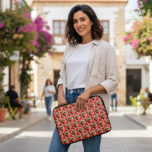Funda para portátil Strawberry