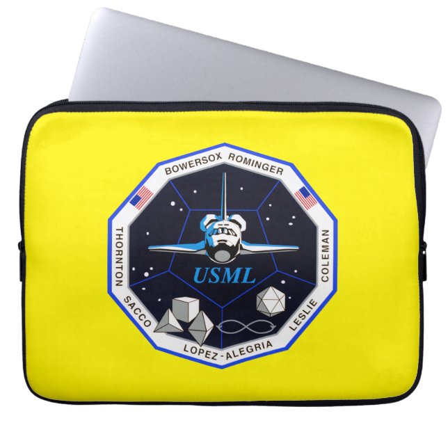 Funda Para Portátil Sts-73 (parche de misión) (Frente)