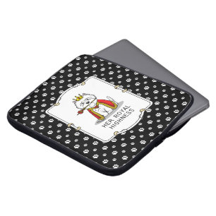 Funda Para Portátil Su Alteza Real Reina Westie Perro
