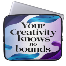 Funda Para Portátil Su creatividad no conoce límites, opción 3