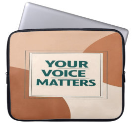 Funda Para Portátil Su opción de voz importa 3