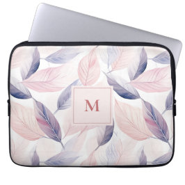 Funda Para Portátil Suave Serenidad Acuarela Deja Monograma Personaliz