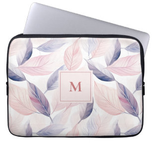 Funda Para Portátil Suave Serenidad Acuarela Deja Monograma Personaliz