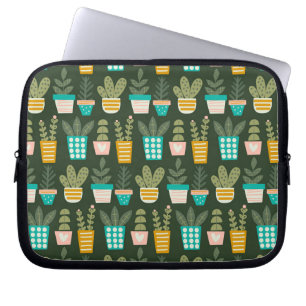 Funda Para Portátil Suculentas plantas