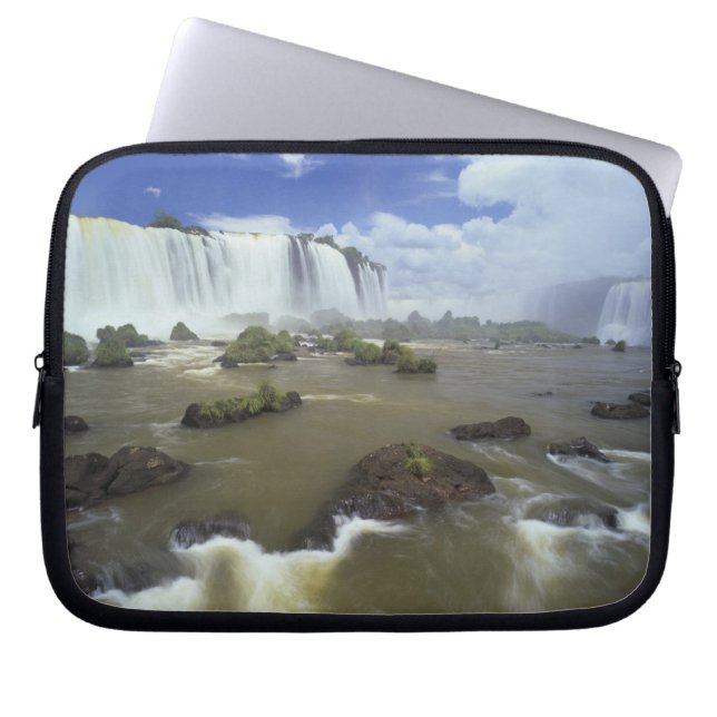 Funda Para Portátil Sudamérica, Brasil, Cataratas Igwacu. Hacia arriba (Frente)