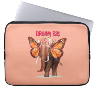 Funda Para Portátil Sueño Grande Como Un Elefante Inspirador