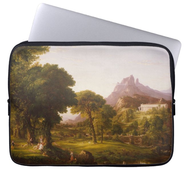 Funda Para Portátil Sueño Thomas Cole de Arcadia (Frente)