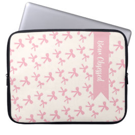 Funda para portátil Sueños de Lazo Rosa