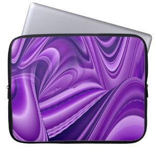 Funda Para Portátil Sueños púrpura, Abstracta fantasía Arcoiris