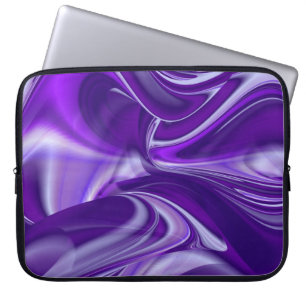Funda Para Portátil Sueños púrpura, Abstracta fantasía Arcoiris