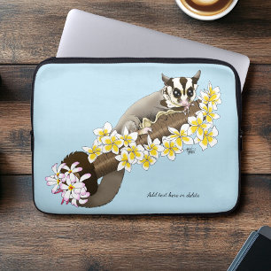 Funda Para Portátil Sugar Glider Cute Floral