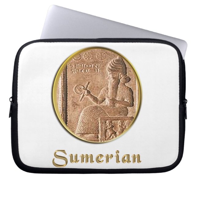 Funda Para Portátil sumerio (Frente)