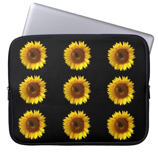 Funda para portátil Sunflower (Frente)