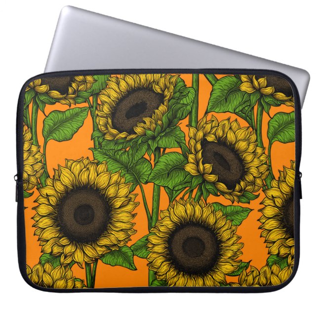 Funda Para Portátil Sunflower (Frente)