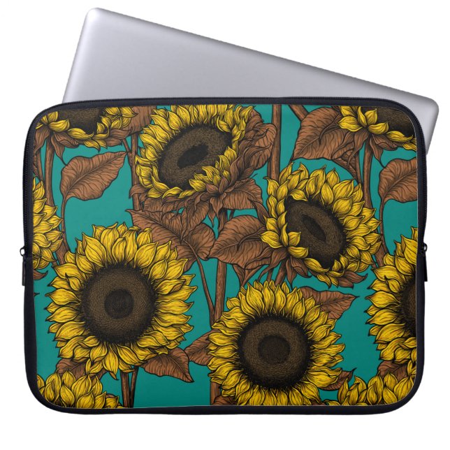 Funda Para Portátil Sunflower (Frente)