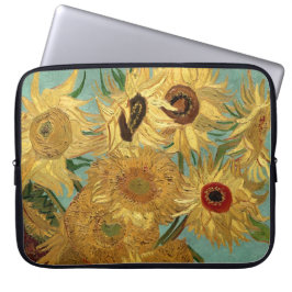 Funda Para Portátil Sunflowers en un Bella Artes Vase Van Gogh
