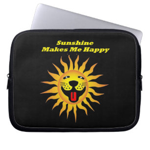 Funda Para Portátil Sunhshine de manga de portátiles me hace feliz