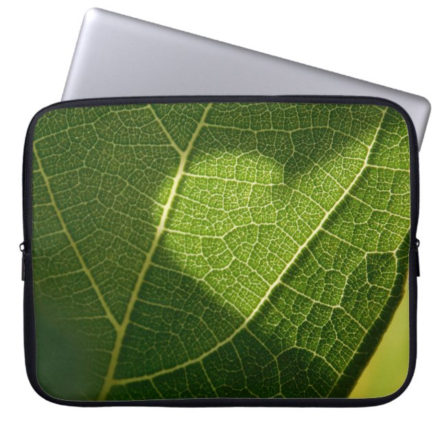 Funda Para Portátil Sunlight Heart Leaf Electronic Bag (Frente)