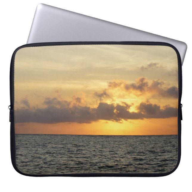 Funda Para Portátil Sunrise Glory Folly Beach (Frente)