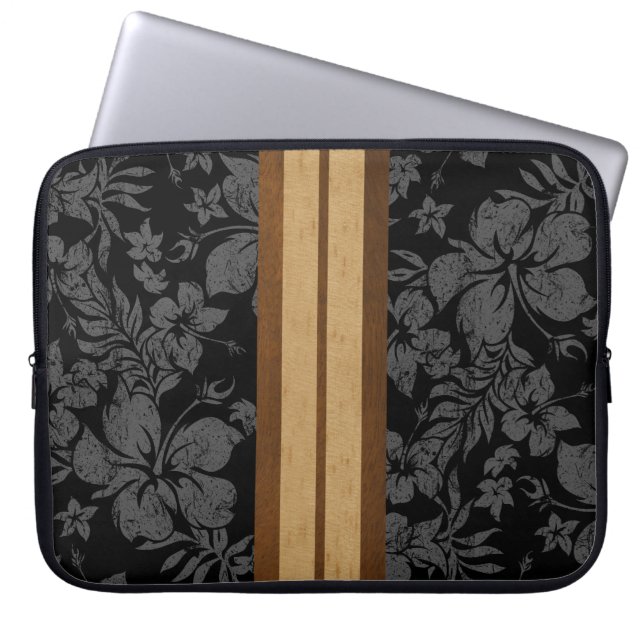 Funda Para Portátil Sunset Beach Surfboard Neoprene Wetsuit (Frente)