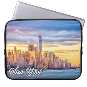 Funda Para Portátil Sunset Over Manhattan, Nueva York, Estados Unidos